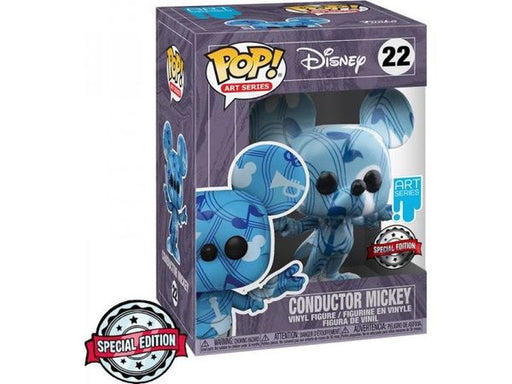 Action Figures and Toys POP! - Movies - Art Series - Disney - Conductor Mickey Mouse - Cardboard Memories Inc.