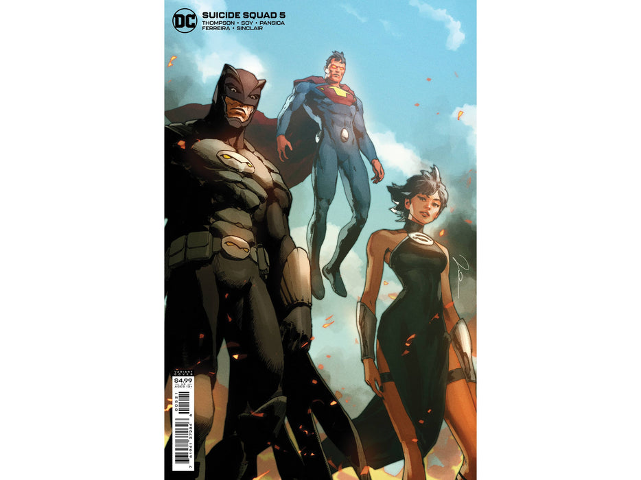 Comic Books DC Comics - Suicide Squad 005 - Parel Card Stock Variant Edition (Cond. VF-) - 11865 - Cardboard Memories Inc.