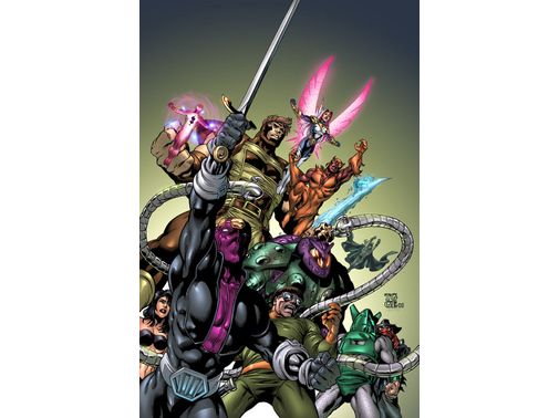Comic Books Marvel Comics - Thunderbolts 104 - 2nd Print Variant Cover - 6039 - Cardboard Memories Inc.
