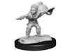 Role Playing Games Paizo - Pathfinder - Unpainted Miniatures - Deep Cuts - Halfling Wizard Male - 90260 - Cardboard Memories Inc.