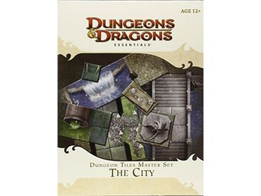 Role Playing Games Wizards of the Coast - Dungeons and Dragons - Essentials - The City Dungeon Tiles - Cardboard Memories Inc.