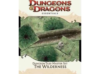 Role Playing Games Wizards of the Coast - Dungeons and Dragons - Essentials - Wilderness Dungeon Tiles - Cardboard Memories Inc.