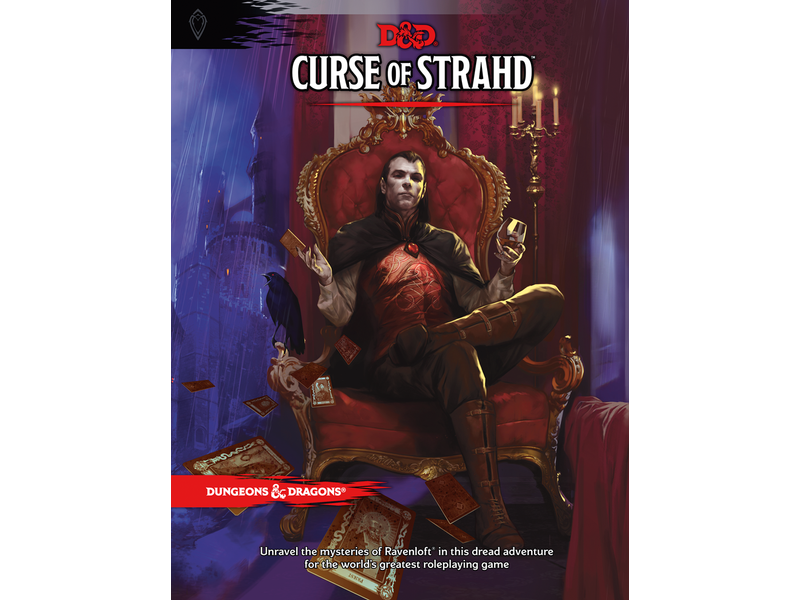 Role Playing Games Wizards of the Coast - Dungeons and Dragons - 5th Edition - Curse of Strahd - Cardboard Memories Inc.