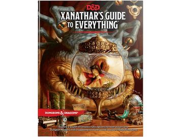 Role Playing Games Wizards of the Coast - Dungeons and Dragons - Xanathars Guide to Everything - Cardboard Memories Inc.