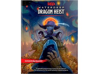 Role Playing Games Wizards of the Coast - Dungeons and Dragons - Waterdeep Dragon Heist - Rulebook - Cardboard Memories Inc.