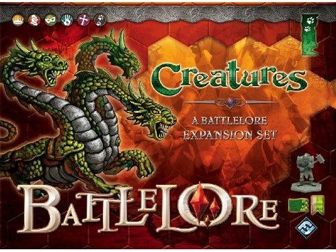 Board Games Fantasy Flight Games - Battlelore - Creatures Expansion - Cardboard Memories Inc.