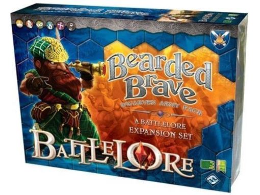 Board Games Fantasy Flight Games - Battlelore - Bearded Brave Expansion - Cardboard Memories Inc.