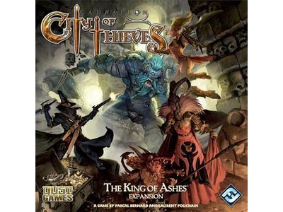 Board Games Fantasy Flight Games - City of Thieves - Cadwallon The King of Ashes Expansion - Cardboard Memories Inc.