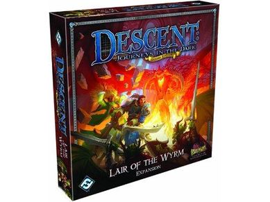 Board Games Descent - Journeys in the Dark - Lair of the Wyrm Expansion - Cardboard Memories Inc.
