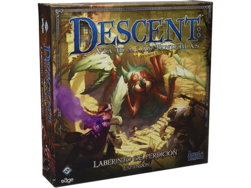 Board Games Descent - Journeys in the Dark - Labyrinth of Ruin Expansion - Second Edition - Cardboard Memories Inc.