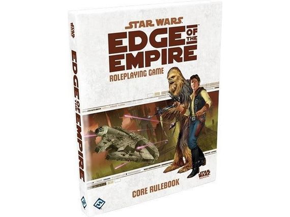 Board Games Fantasy Flight Games - Star Wars - Edge of the Empire Roleplaying Game - Core Rulebook - Cardboard Memories Inc.