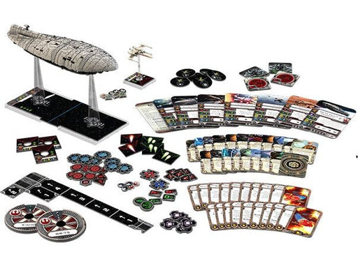 Collectible Miniature Games Fantasy Flight Games - Star Wars X-Wing Expansion Pack - Rebel Transport - Cardboard Memories Inc.