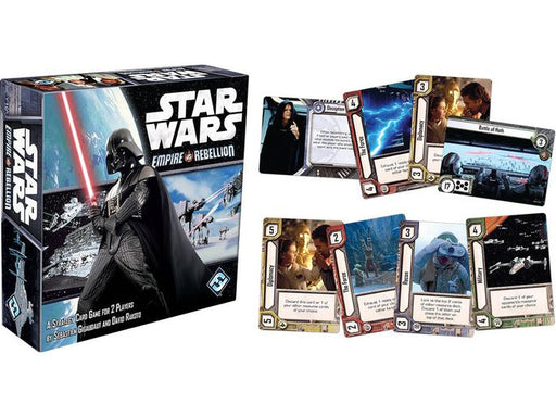 Board Games Fantasy Flight Games - Star Wars - Empire vs Rebellion - Cardboard Memories Inc.