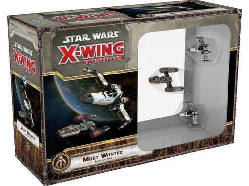 Collectible Miniature Games Fantasy Flight Games - Star Wars X-Wing Expansion Pack - Most Wanted - Cardboard Memories Inc.