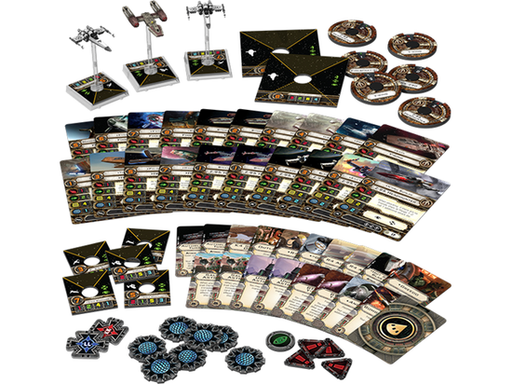 Collectible Miniature Games Fantasy Flight Games - Star Wars X-Wing Expansion Pack - Most Wanted - Cardboard Memories Inc.