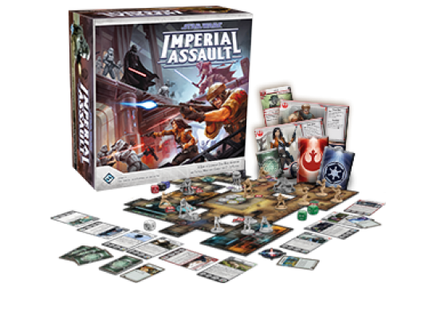 Board Games Fantasy Flight Games - Star Wars - Imperial Assault - Cardboard Memories Inc.