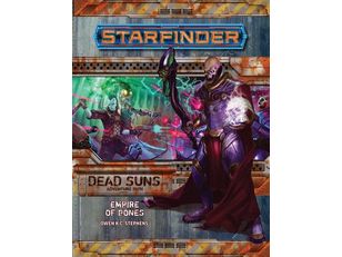Role Playing Games Paizo - Starfinder Adventure Path - Dead Suns - Empire of Bones - Cardboard Memories Inc.