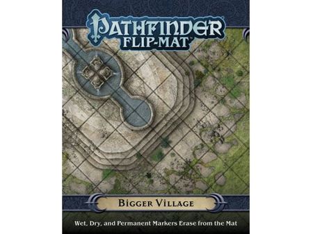 Role Playing Games Paizo - Pathfinder - Flip-Mat - Bigger Village - Cardboard Memories Inc.