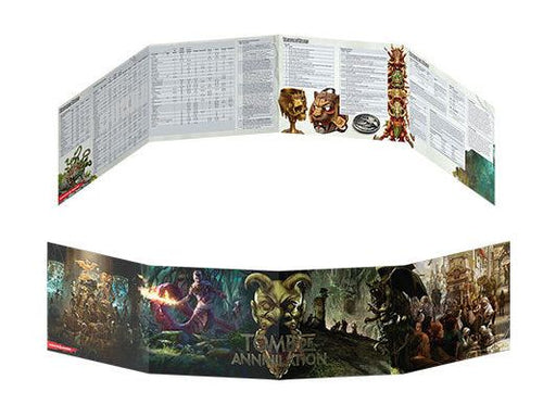 Role Playing Games Wizards of the Coast - Dungeons and Dragons - Tomb of Annihilation Dungeon Masters Screen - Cardboard Memories Inc.