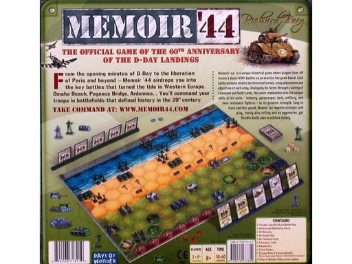 Board Games Days of Wonder - Memoir 44 - Cardboard Memories Inc.