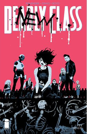 Comic Books Image Comics - Deadly Class (2013) 022 (Cond. FN-) - 3867 - Cardboard Memories Inc.