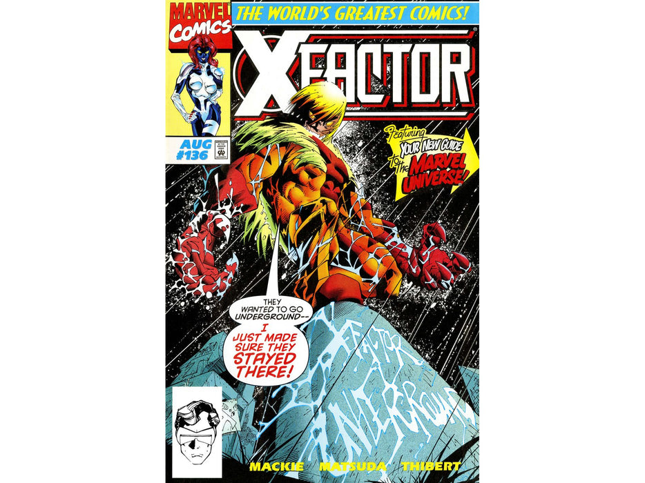 Comic Books Marvel Comics - X-Factor (1986 1st Series) 136 (Cond. VG+) - 13277 - Cardboard Memories Inc.