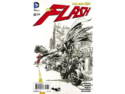 Comic Books DC Comics - Flash 033 - Batman 75 Variant - 2202 - Cardboard Memories Inc.