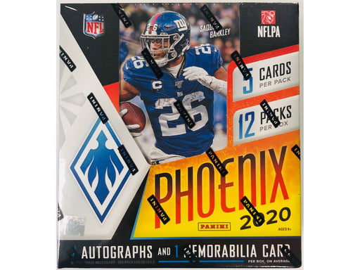 Sports Cards Panini - 2020 - Football - Phoenix - Hobby Box - Cardboard Memories Inc.