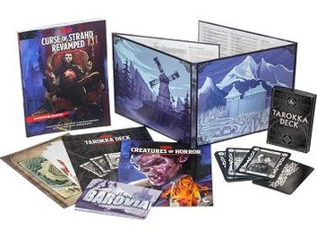 Role Playing Games Wizards of the Coast - Dungeons and Dragons - 5th Edition - Curse of Strahd - Revamped - Cardboard Memories Inc.