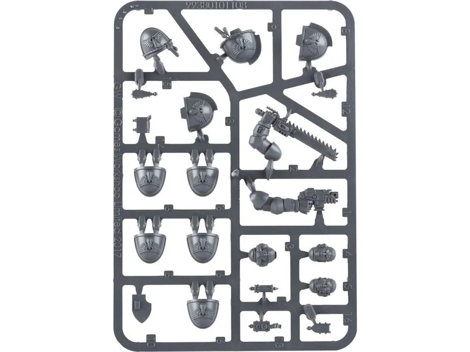 Collectible Miniature Games Games Workshop - Warhammer 40K - Blood Angels - Combat Patrol - 41-25 - Cardboard Memories Inc.