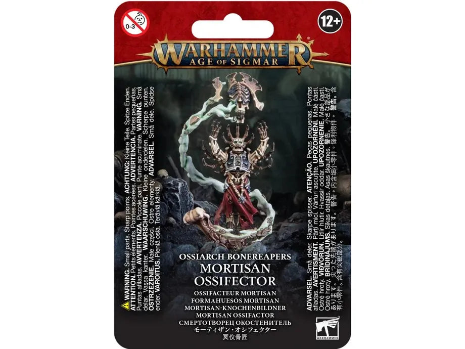 Collectible Miniature Games Games Workshop - Warhammer Age of Sigmar - Ossiarch Bonereapers - Mortisan Ossifector - 94-35 - Cardboard Memories Inc.