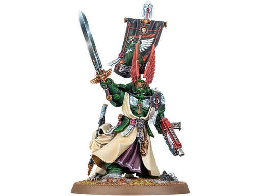Collectible Miniature Games Games Workshop - Warhammer 40K - Dark Angels - Azrael Supreme Grand Master - 44-18 - Cardboard Memories Inc.