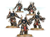 Collectible Miniature Games Games Workshop - Warhammer 40K - Chaos Space Marines - Chaos Terminator Squad - 43-19 - Cardboard Memories Inc.