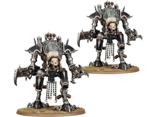 Collectible Miniature Games Games Workshop - Warhammer 40K - Chaos Knights - War Dogs - 43-64 - Cardboard Memories Inc.