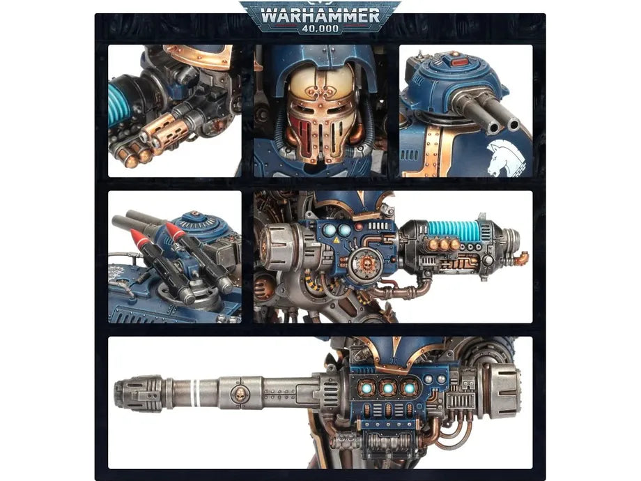 Collectible Miniature Games Games Workshop - Warhammer 40K - Imperial Knights - Knights Dominus - 54-21 - Cardboard Memories Inc.