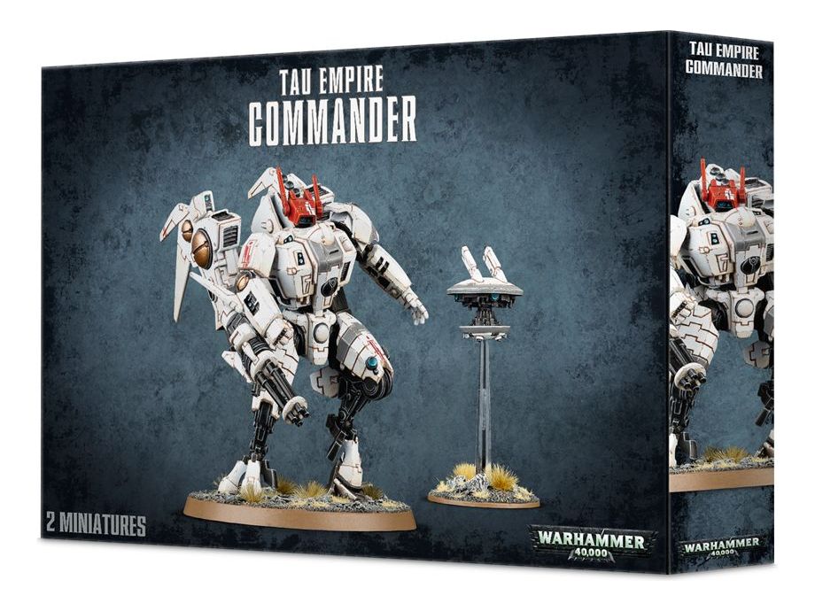 Collectible Miniature Games Games Workshop - Warhammer 40K - Tau Empire - Commander - 56-22 - Cardboard Memories Inc.