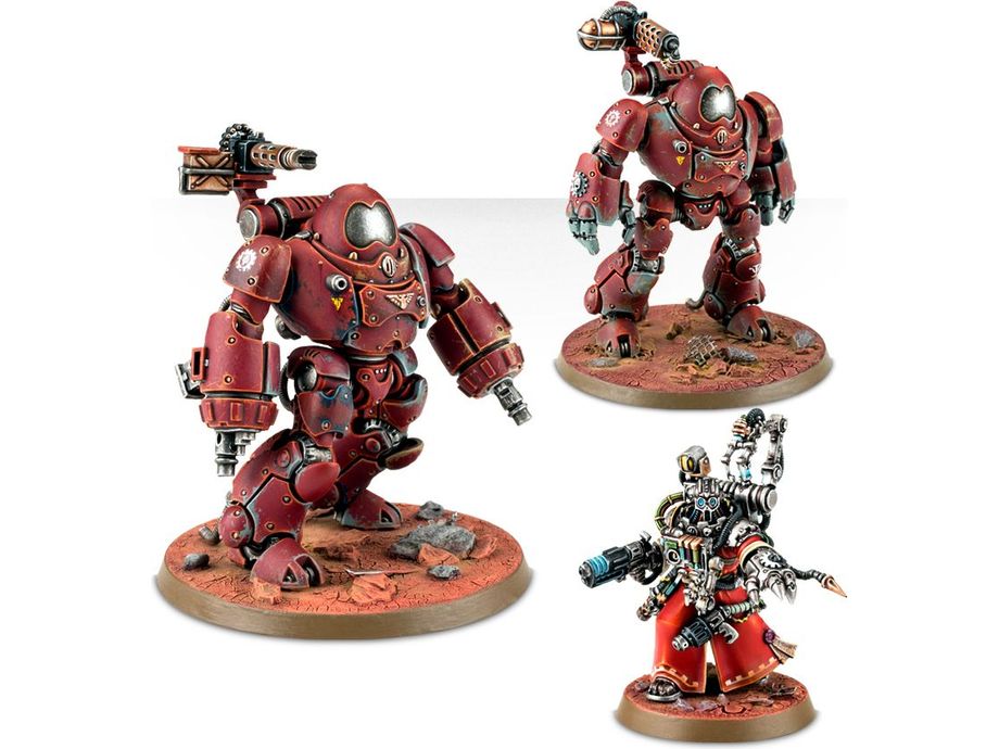 Collectible Miniature Games Games Workshop - Warhammer 40K - Adeptus Mechanicus - Kastelan Robots - 59-16 - Cardboard Memories Inc.