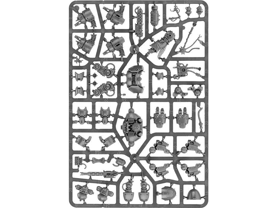 Collectible Miniature Games Games Workshop - Warhammer 40K - Adeptus Mechanicus - Kastelan Robots - 59-16 - Cardboard Memories Inc.