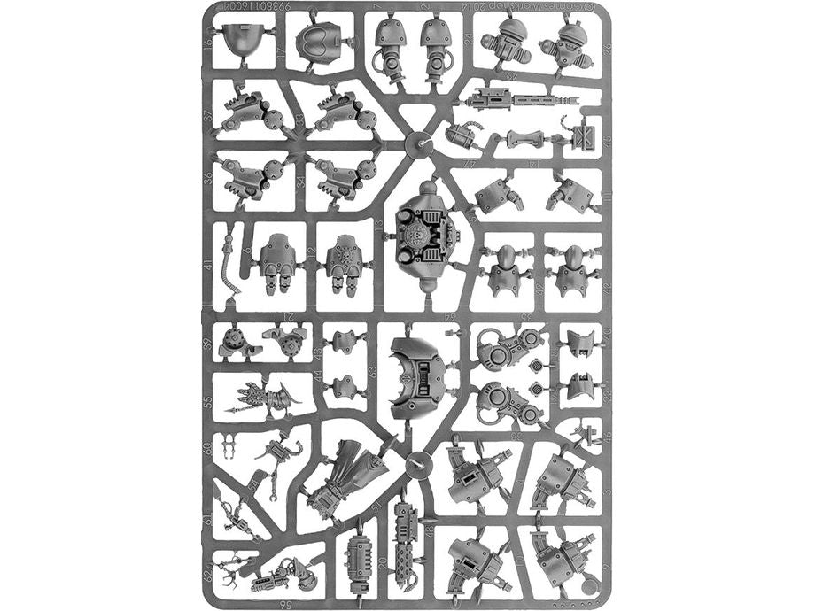 Collectible Miniature Games Games Workshop - Warhammer 40K - Adeptus Mechanicus - Kastelan Robots - 59-16 - Cardboard Memories Inc.