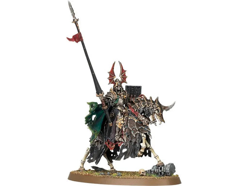 Collectible Miniature Games Games Workshop - Warhammer Age of Sigmar - Soulblight Gravelords - Wight King on Skeletal Steed - 91-65 - Cardboard Memories Inc.