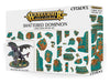 Collectible Miniature Games Games Workshop - Warhammer Age of Sigmar - Large Base Detail Kit - 66-99 - Cardboard Memories Inc.