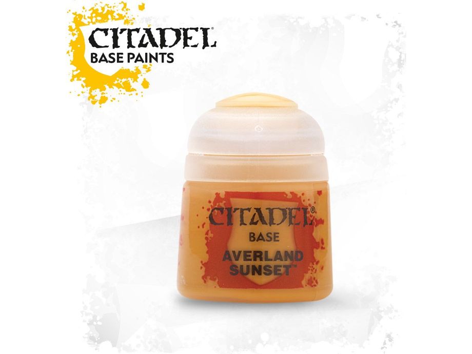 Paints and Paint Accessories Citadel Base - Averland Sunset - 21-01 - Cardboard Memories Inc.
