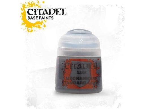 Paints and Paint Accessories Citadel Base - Mechanicus Standard Grey - 21-24 - Cardboard Memories Inc.
