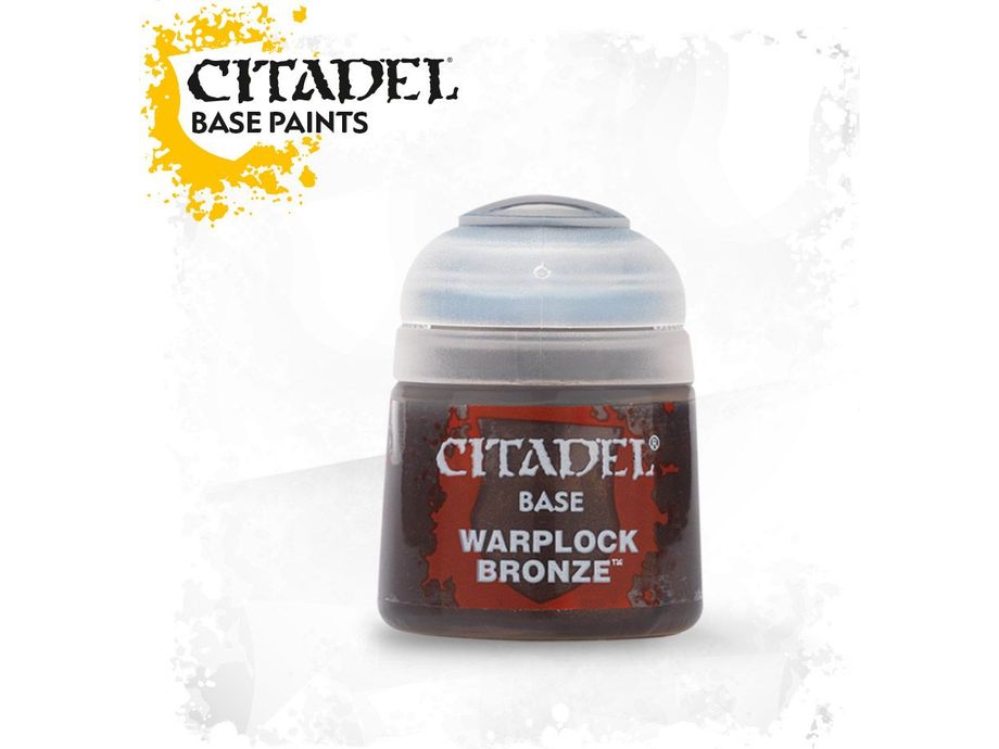 Paints and Paint Accessories Citadel Base - Warplock Bronze - 21-31 - Cardboard Memories Inc.