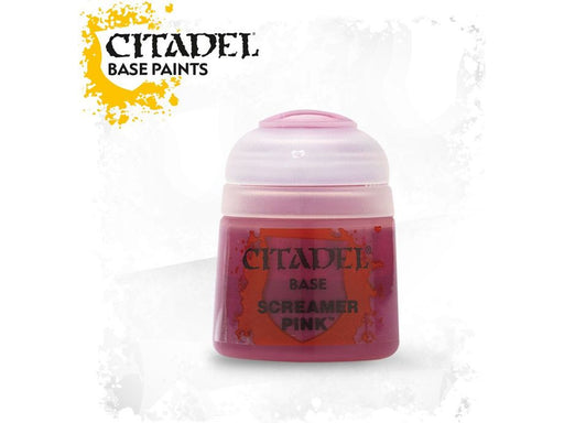 Paints and Paint Accessories Citadel Base - Screamer Pink - 21-33 - Cardboard Memories Inc.