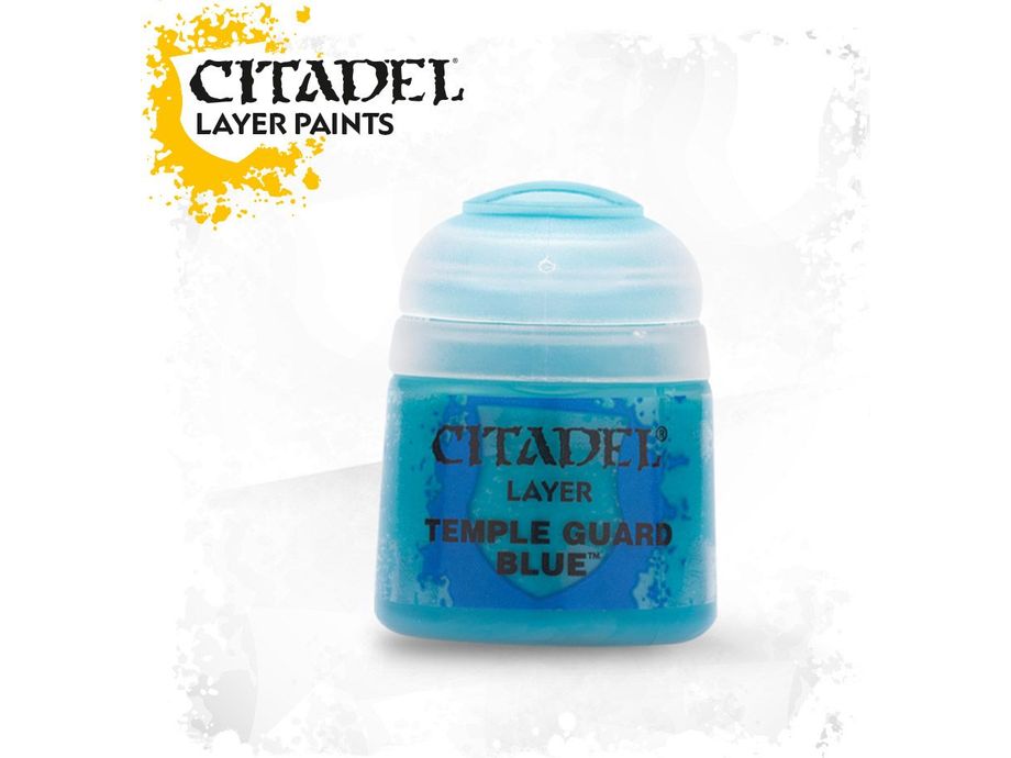 Paints and Paint Accessories Citadel Layer - Temple Guard Blue - 22-20 - Cardboard Memories Inc.