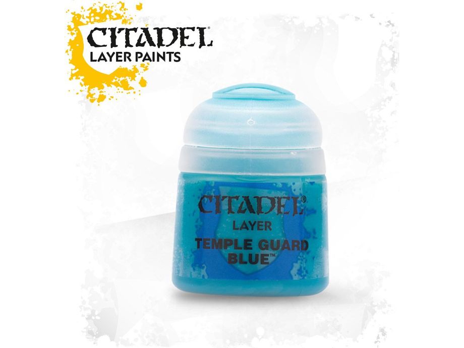 Paints and Paint Accessories Citadel Layer - Temple Guard Blue 22-20 - Cardboard Memories Inc.