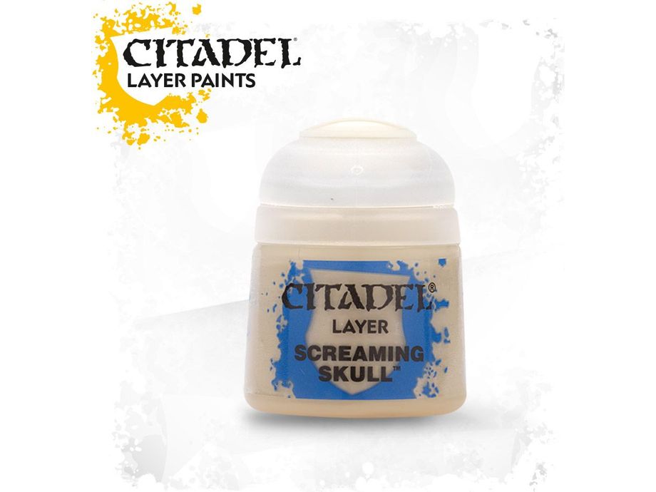Paints and Paint Accessories Citadel Layer - Screaming Skull 22-33 - Cardboard Memories Inc.