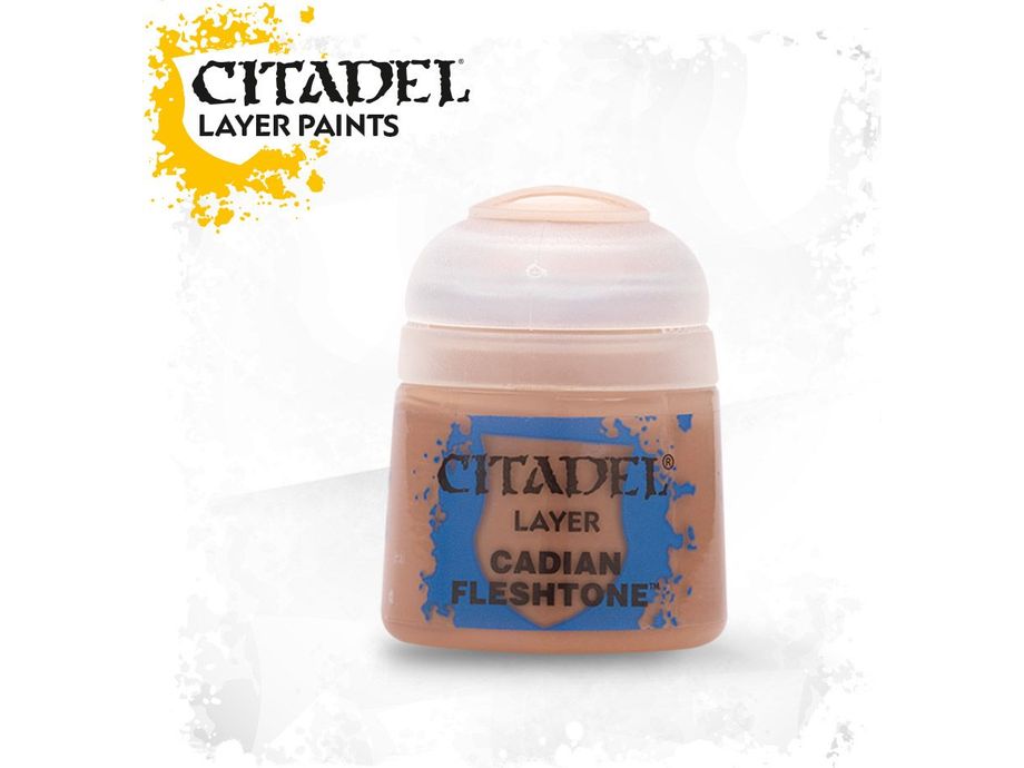 Paints and Paint Accessories Citadel Layer - Cadian Fleshtone 22-36 - Cardboard Memories Inc.