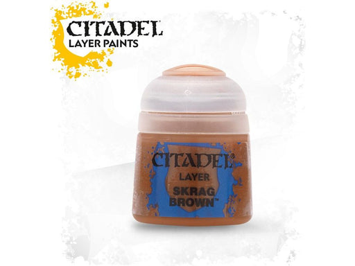 Paints and Paint Accessories Citadel Layer - Skrag Brown 22-40 - Cardboard Memories Inc.